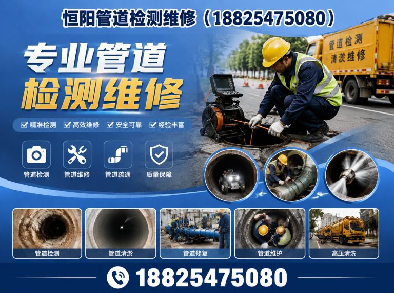博罗县恒阳管道检测维修展示图