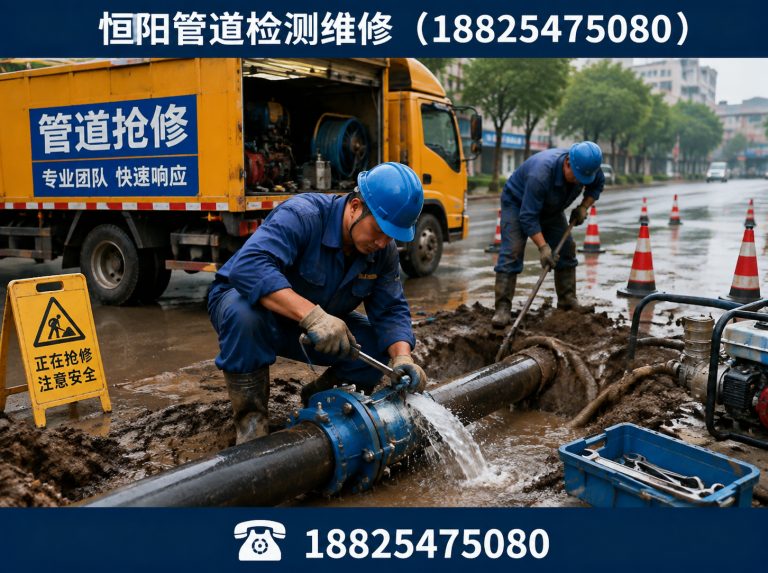 博罗县地埋管漏水定位展示图