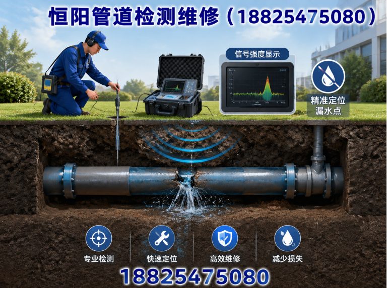 博罗县管道漏水检测展示图